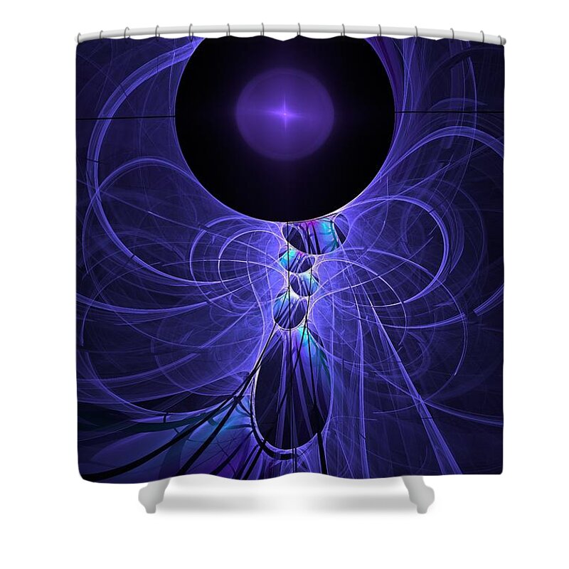 Body Of Christ Shower Curtain featuring the digital art Sacrament by Doug Morgan