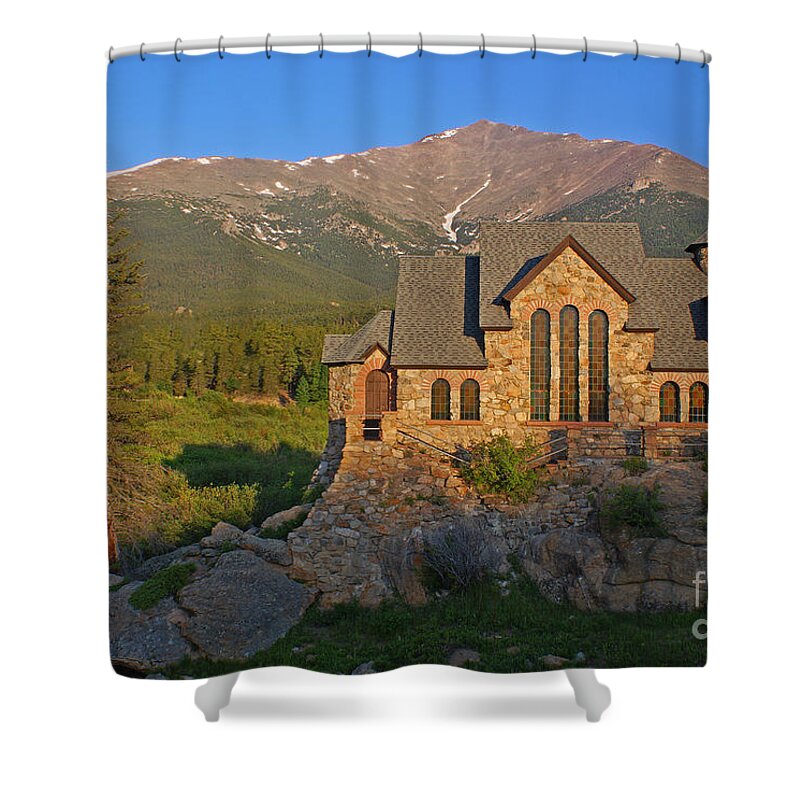 Saint Malo Shower Curtain featuring the photograph Saint Malo Chapel by Kelly Black