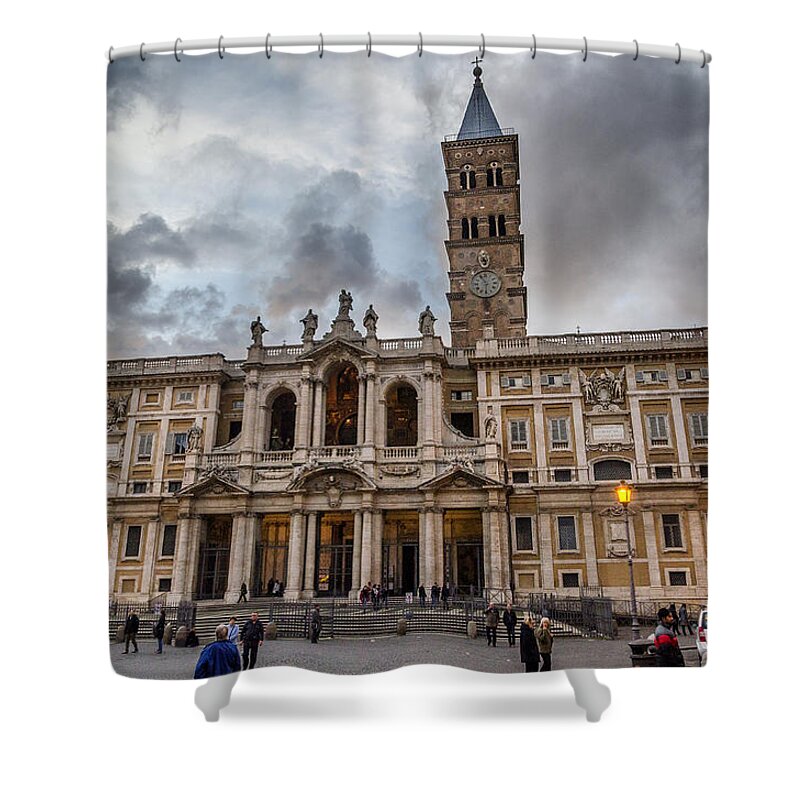 Santa Shower Curtain featuring the photograph Santa Maria Maggiore by Pablo Lopez