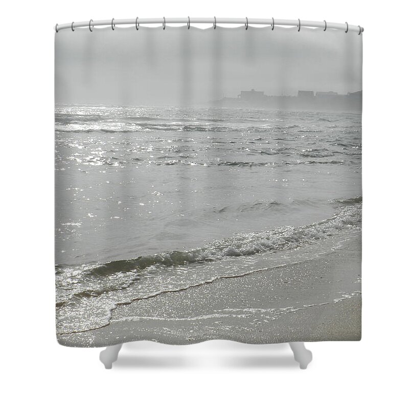 Sea Shower Curtain featuring the photograph Sea Sparkle by Deborah Ferree