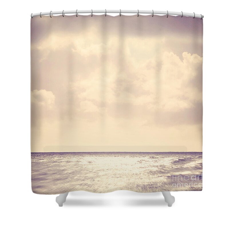 Sea Shower Curtain featuring the photograph Sea Sparkle by Lyn Randle