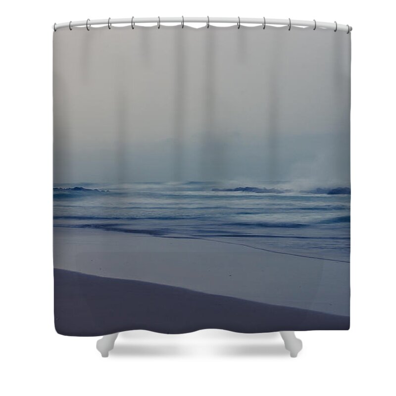 Sea Shower Curtain featuring the photograph Seascape by AM FineArtPrints