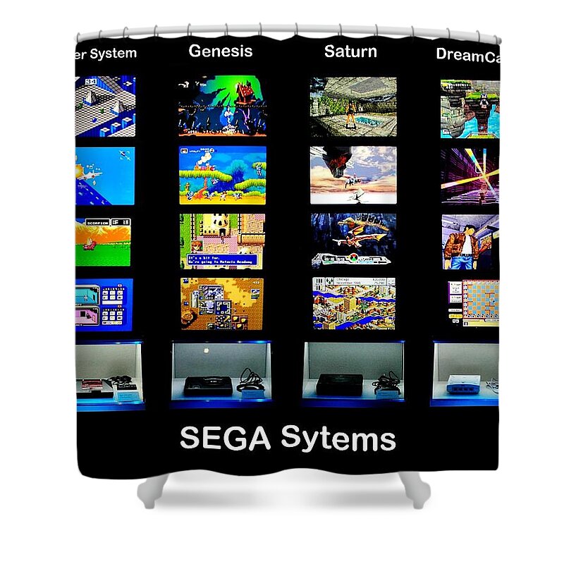 Sega Genesis Shower Curtains