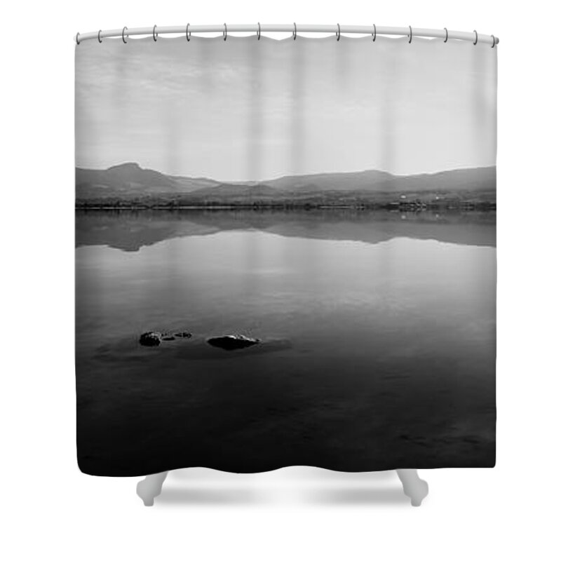 Kelowna Shower Curtain featuring the photograph Serenity Now by Allan Van Gasbeck