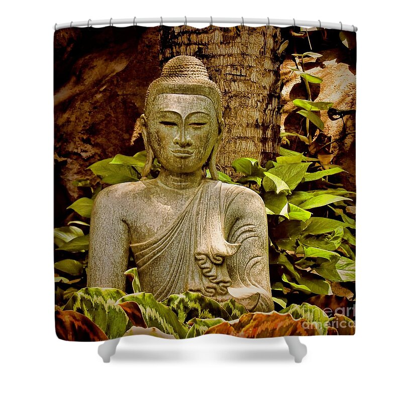 Zen Shower Curtain featuring the photograph Serenity by Peggy Hughes