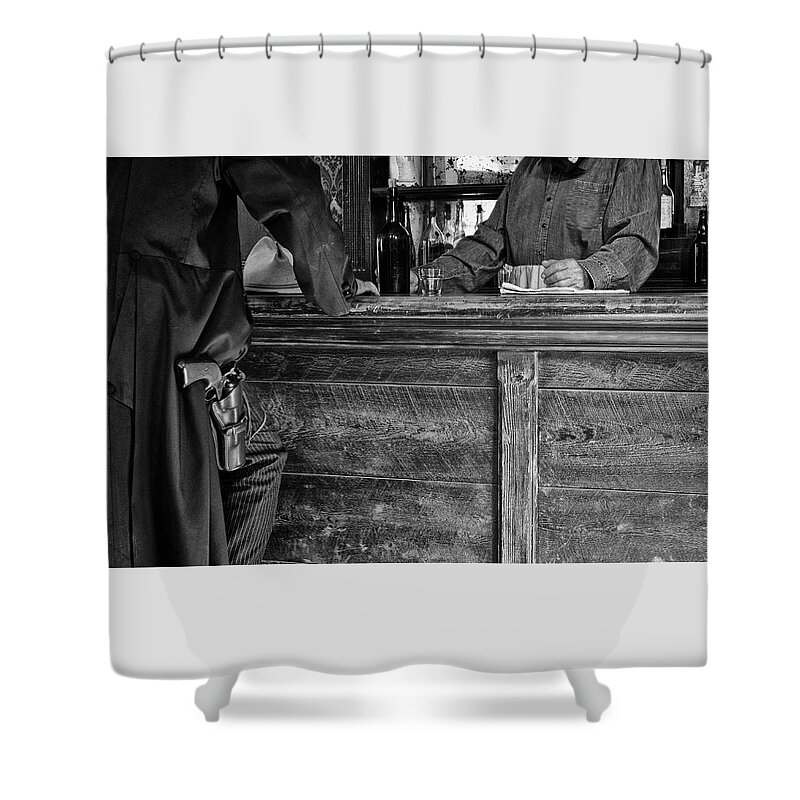 Portraits Shower Curtain featuring the photograph Serious Intent by Mary Lee Dereske