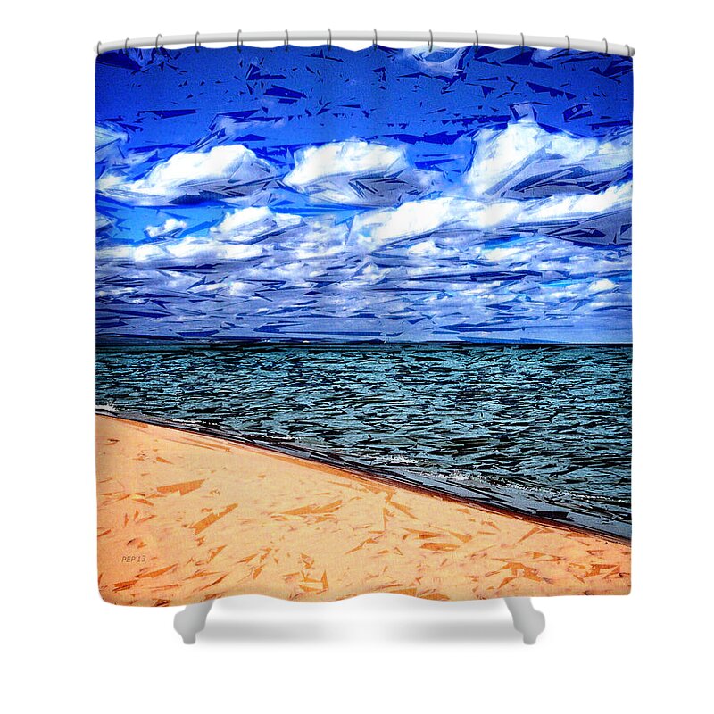 Lake Superior Shower Curtain featuring the photograph Shores of Lake Superior by Phil Perkins