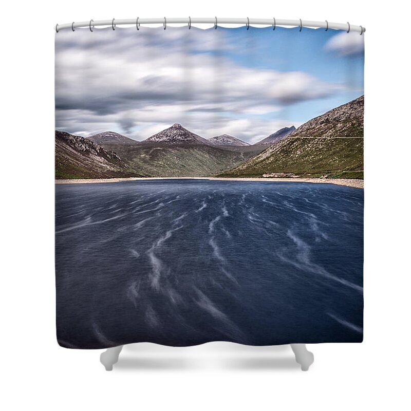 Silent Valley Shower Curtain featuring the photograph Silent Valley 1 by Nigel R Bell