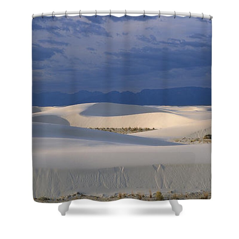 Feb0514 Shower Curtain featuring the photograph Soaptree Yucca In Gypsum Dunes White by Konrad Wothe