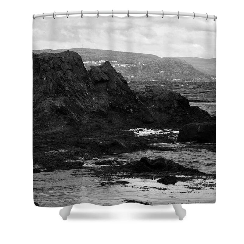Horten Shower Curtain featuring the photograph Solid and Rugged by Randi Grace Nilsberg
