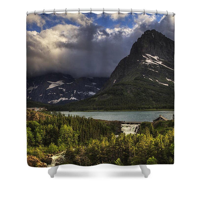 Sunrise Shower Curtain featuring the photograph Solitary Splendor by Mark Kiver