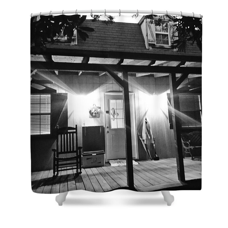Cabin Shower Curtain featuring the photograph Southern Hospitality by John Duplantis