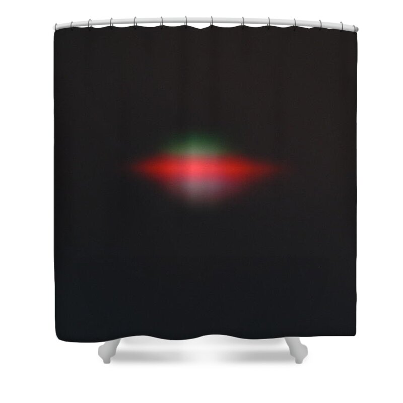 Space Shower Curtain featuring the photograph Space Activity No.1 by Ingrid Van Amsterdam
