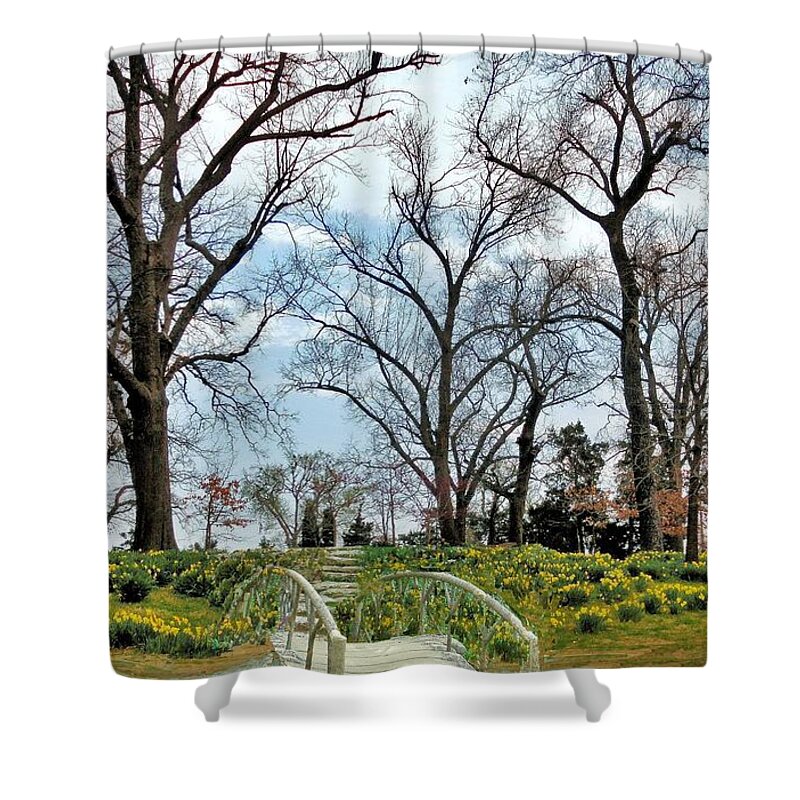Spring Shower Curtain featuring the photograph Spring is Coming by Janette Boyd