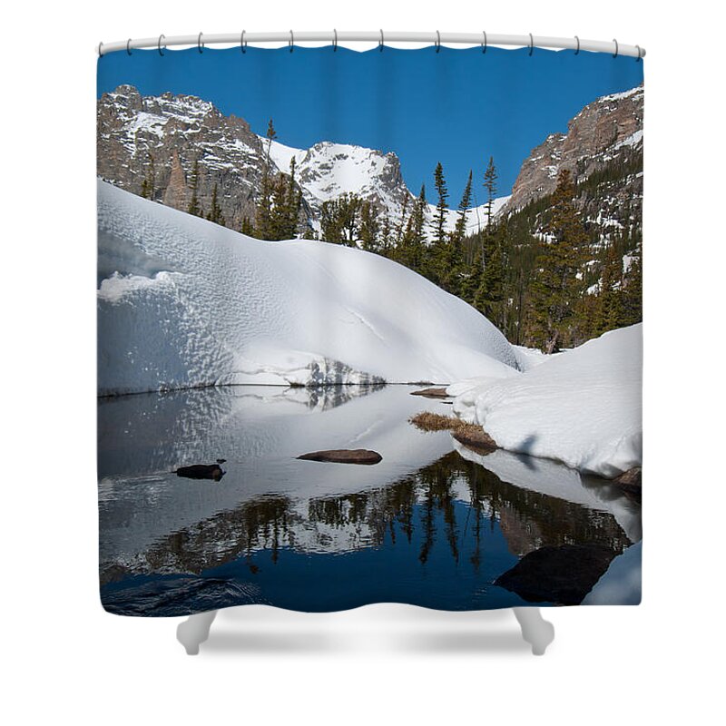 Rockies Shower Curtain featuring the photograph Springtime in the Colorado Rockies by Cascade Colors
