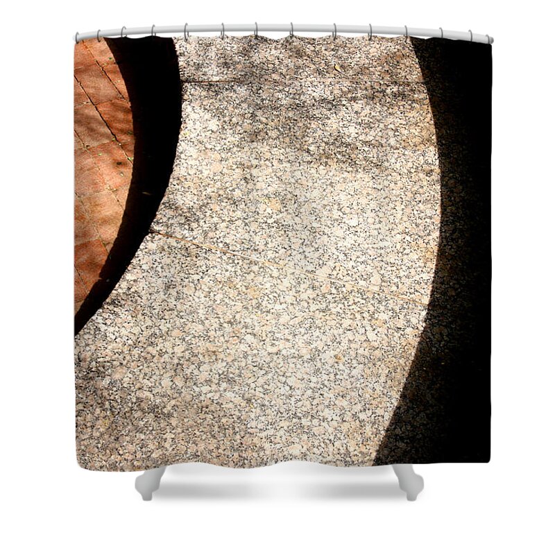 Architecture Shower Curtain featuring the photograph Stability in the Abstract by Joe Kozlowski