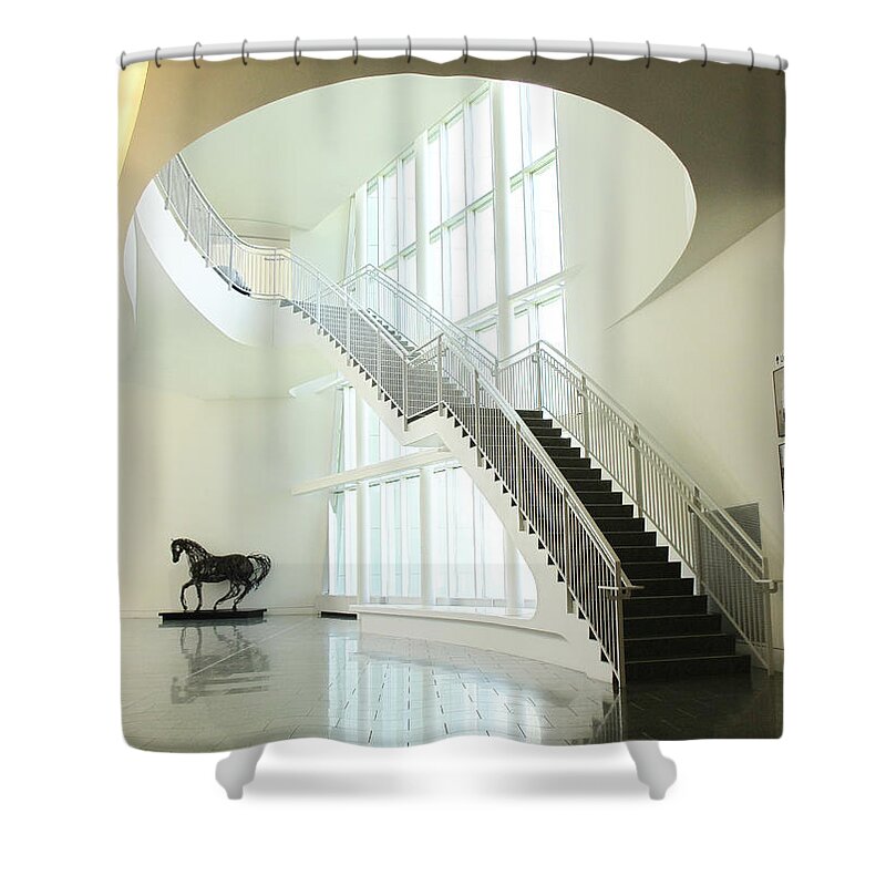 Architecture Shower Curtain featuring the photograph Stairway To Heaven by Jo Ann Tomaselli