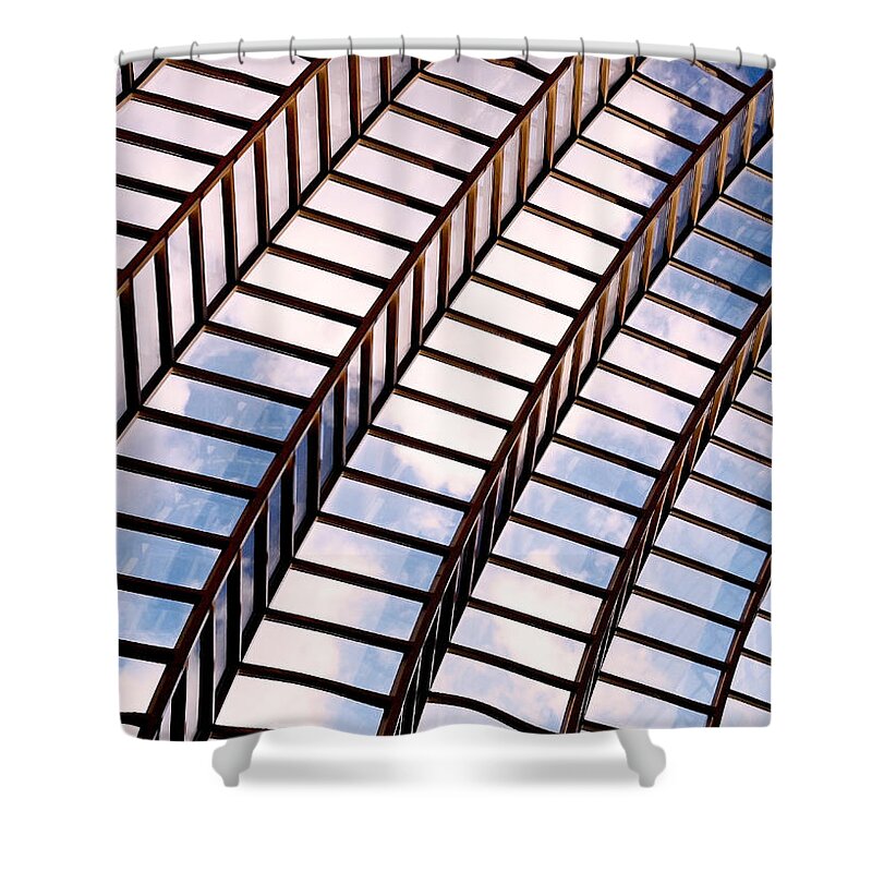 Abstract Shower Curtain featuring the photograph Stairway to Heaven by Rona Black