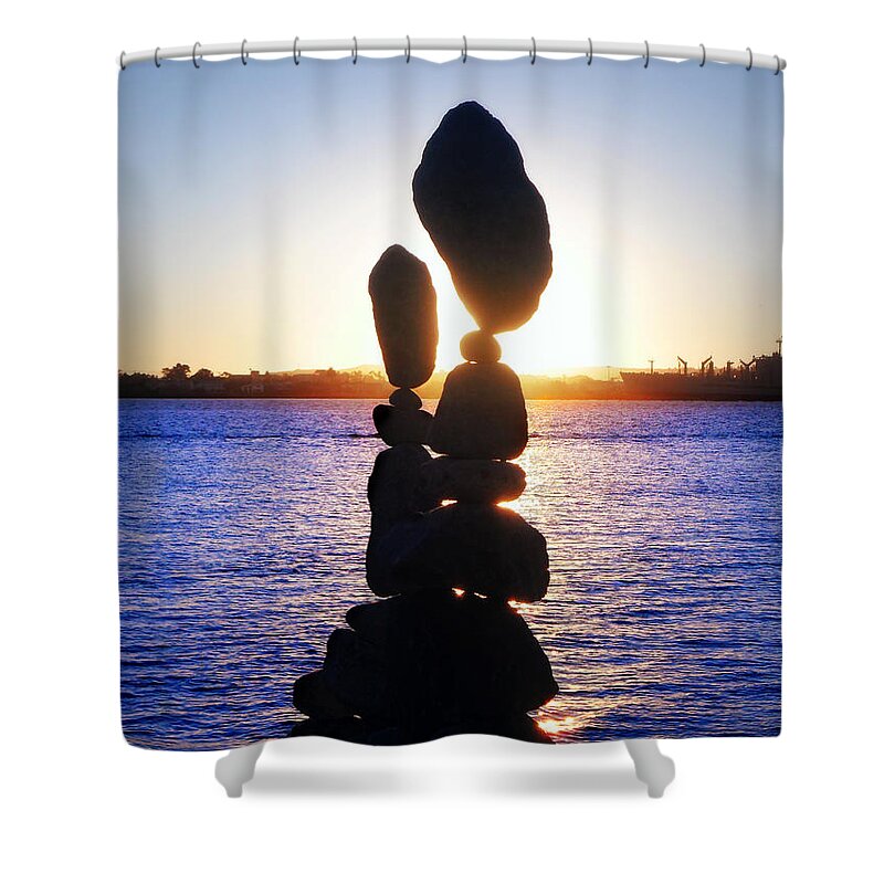 Light Shower Curtain featuring the photograph Stand Together by Maria Aduke Alabi