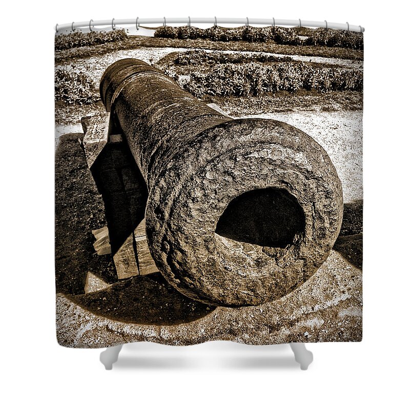 Photograph Shower Curtain featuring the photograph Standing Guard by Richard Gehlbach