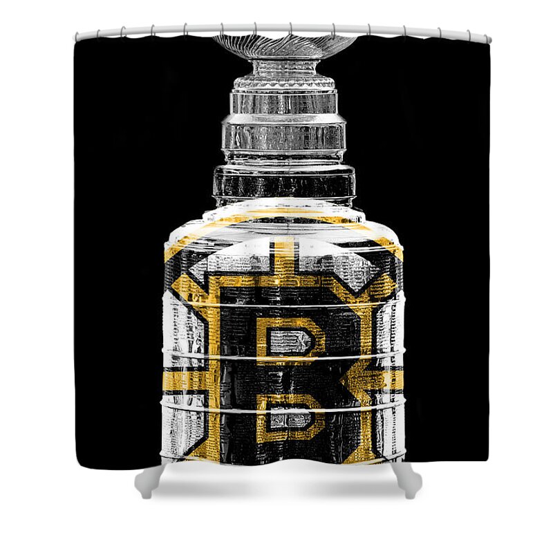 Hockey Shower Curtain featuring the photograph Stanley Cup 3 by Andrew Fare