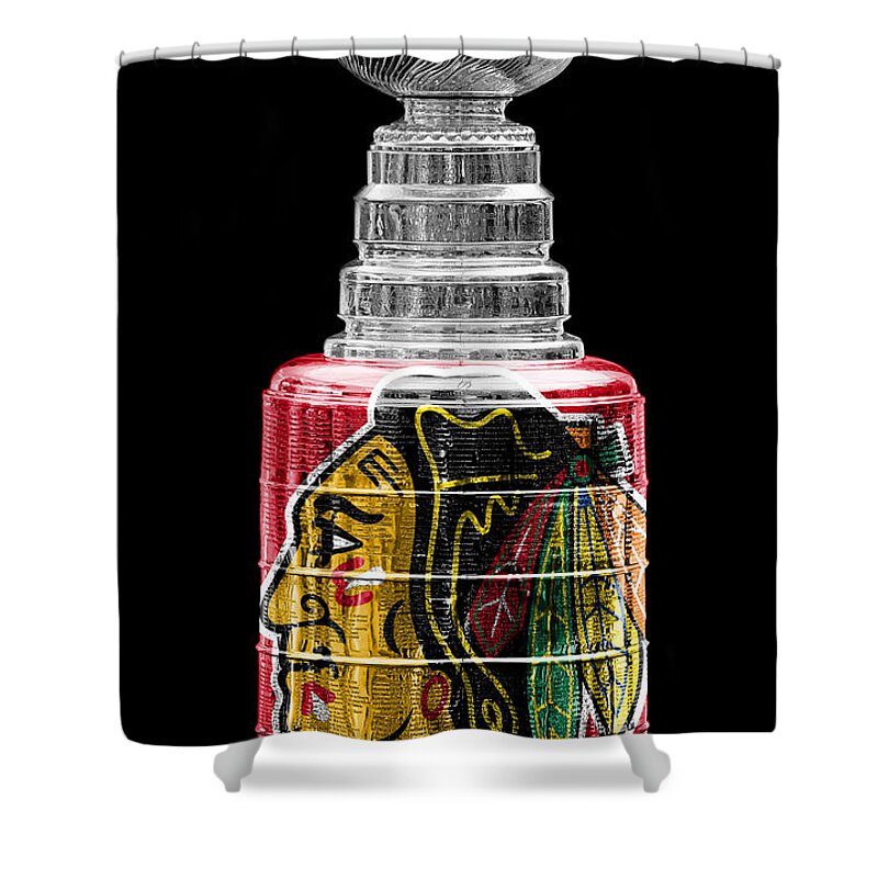 Hockey Shower Curtain featuring the photograph Stanley Cup 6 by Andrew Fare