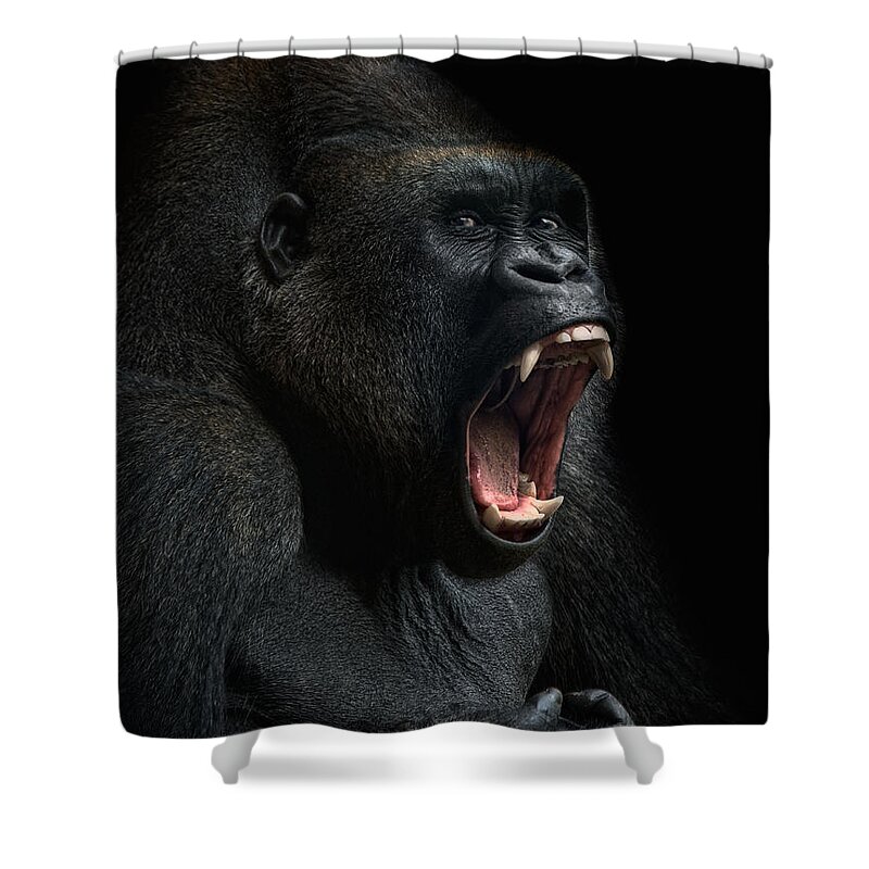Gorilla Shower Curtains