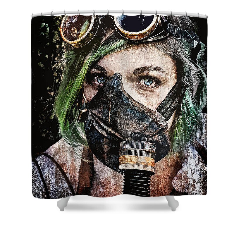 Steampunk Shower Curtain featuring the photograph Steampunk by Rick Mosher