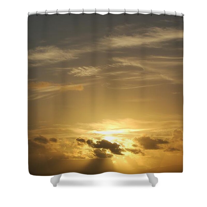Sunrise Shower Curtain featuring the photograph Sunrise by Christopher James