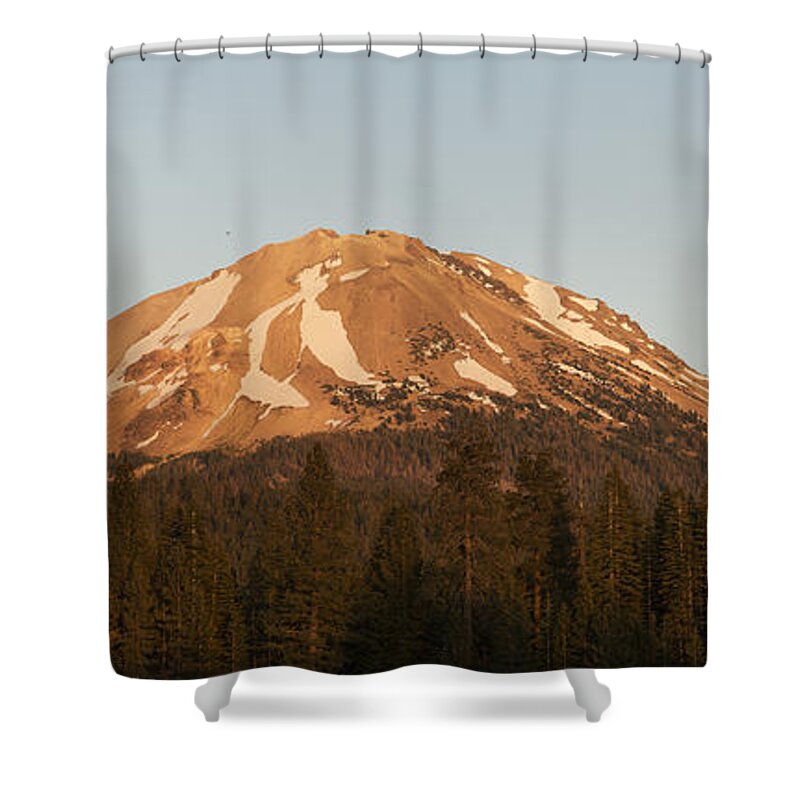 538021 Shower Curtain featuring the photograph Sunset At Lassen Volcanic Np California by Kevin Schafer