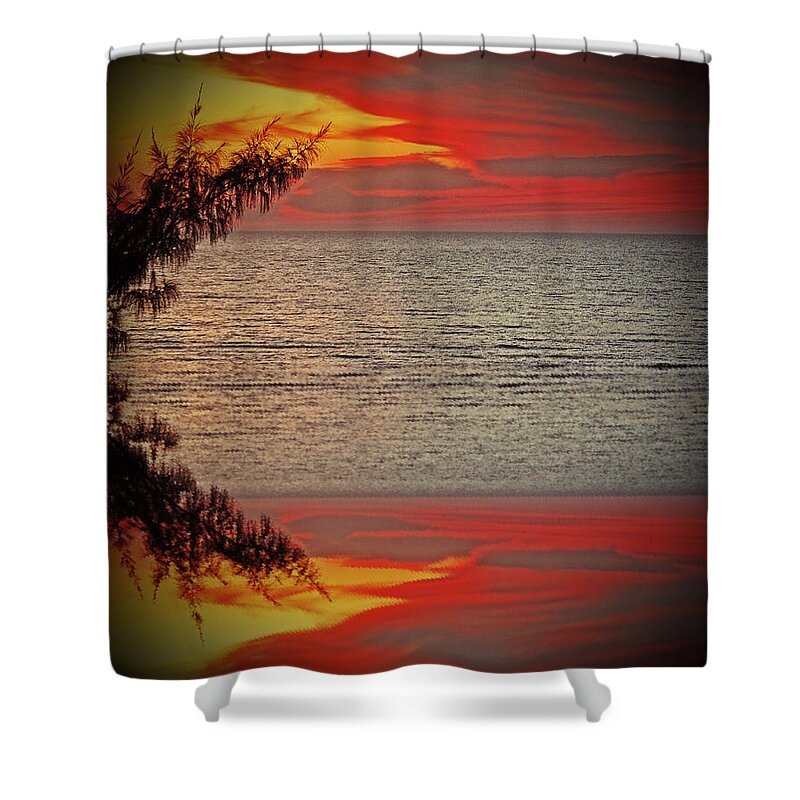 Sunset Shower Curtain featuring the photograph Sunset Seranade 2 by Aimee L Maher ALM GALLERY