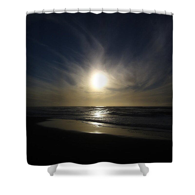 Sunset Shower Curtain featuring the photograph Sunset Series No.4 by Ingrid Van Amsterdam