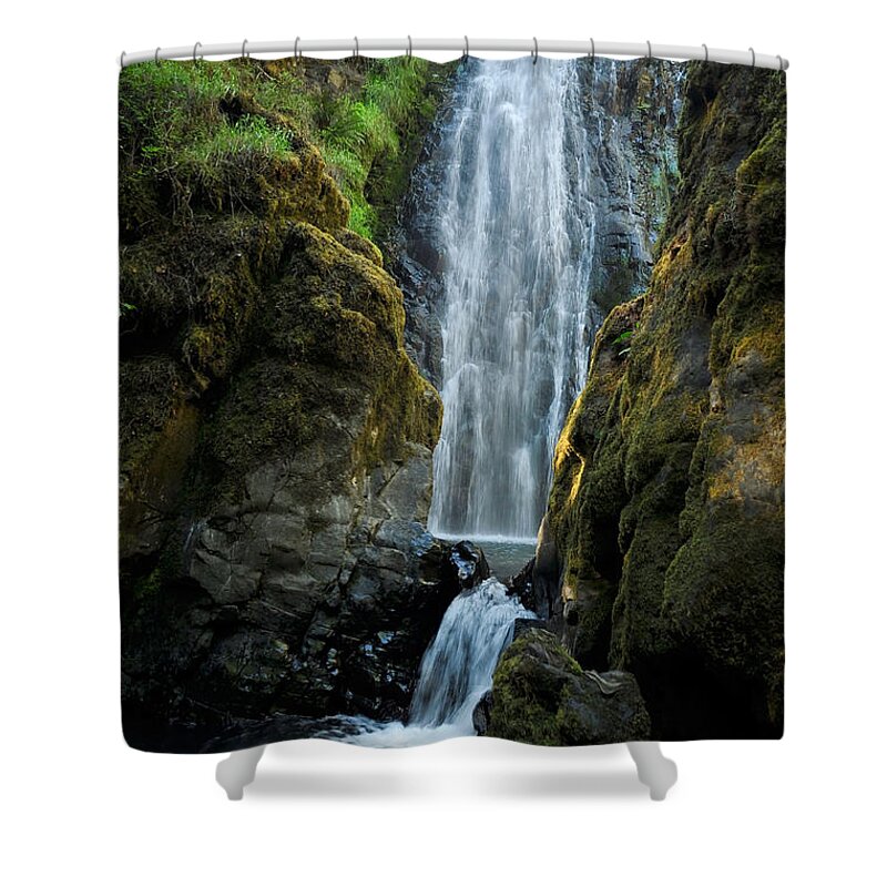 Water Shower Curtain featuring the photograph Susan Creek Falls Series 11 by Teri Schuster
