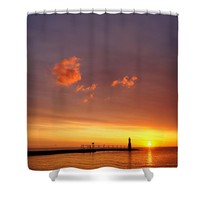 Lighthouse Shower Curtain featuring the photograph Sweet Distraction by Bill Pevlor