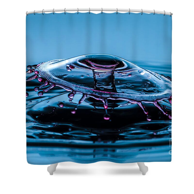 Water Shower Curtain featuring the photograph Swinger water splash by Anthony Sacco