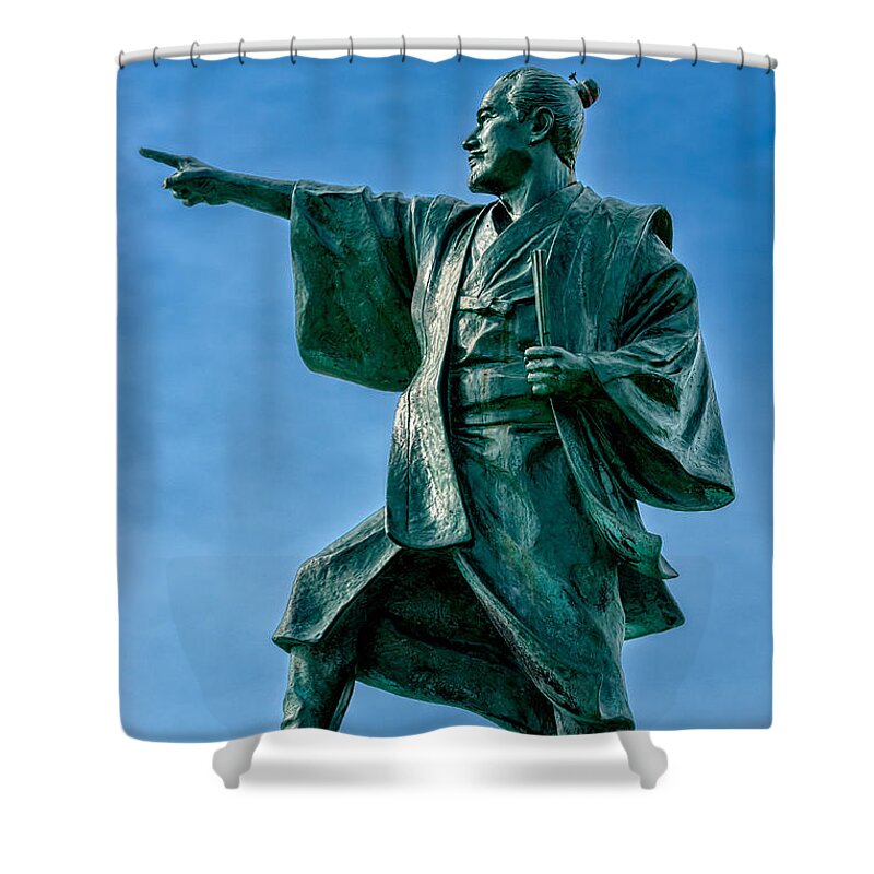 Christopher Holmes Shower Curtain featuring the photograph Taiki by Christopher Holmes
