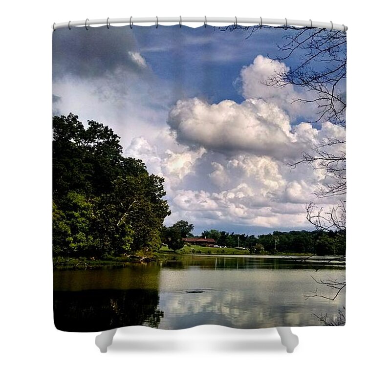 Landscape Shower Curtain featuring the photograph Tennessee Dreams by Chris Tarpening