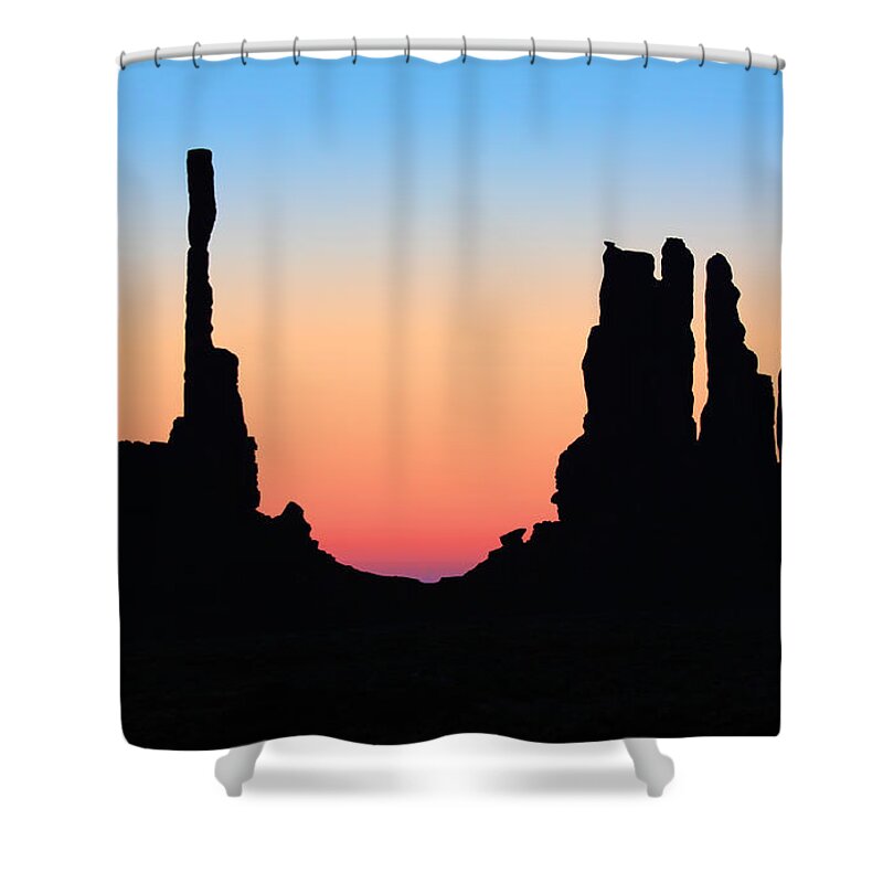America Shower Curtain featuring the photograph Tequila Sunrise by Inge Johnsson
