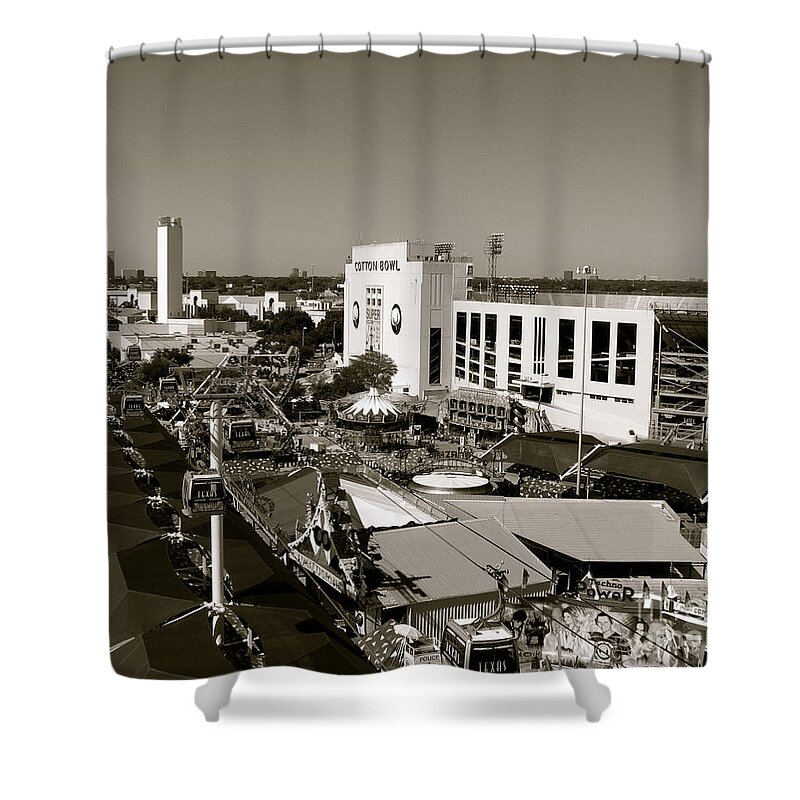 Texas Shower Curtain featuring the photograph Texas State Fair II by Anita Lewis