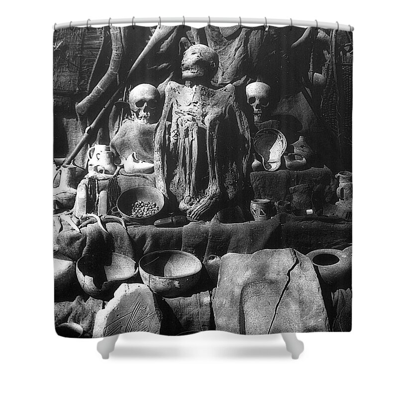 Bones Shower Curtain featuring the photograph The Ancient Ones by Paul W Faust - Impressions of Light