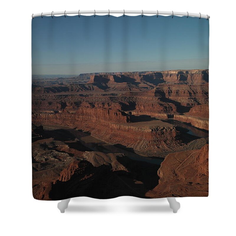 Rivers Shower Curtain featuring the photograph The Colorado River At Dead Horse State Park by Jeff Swan