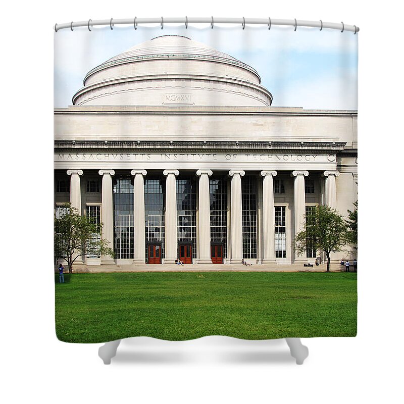 The Dome At Mit Shower Curtain featuring the photograph The Dome at MIT by Georgia Fowler