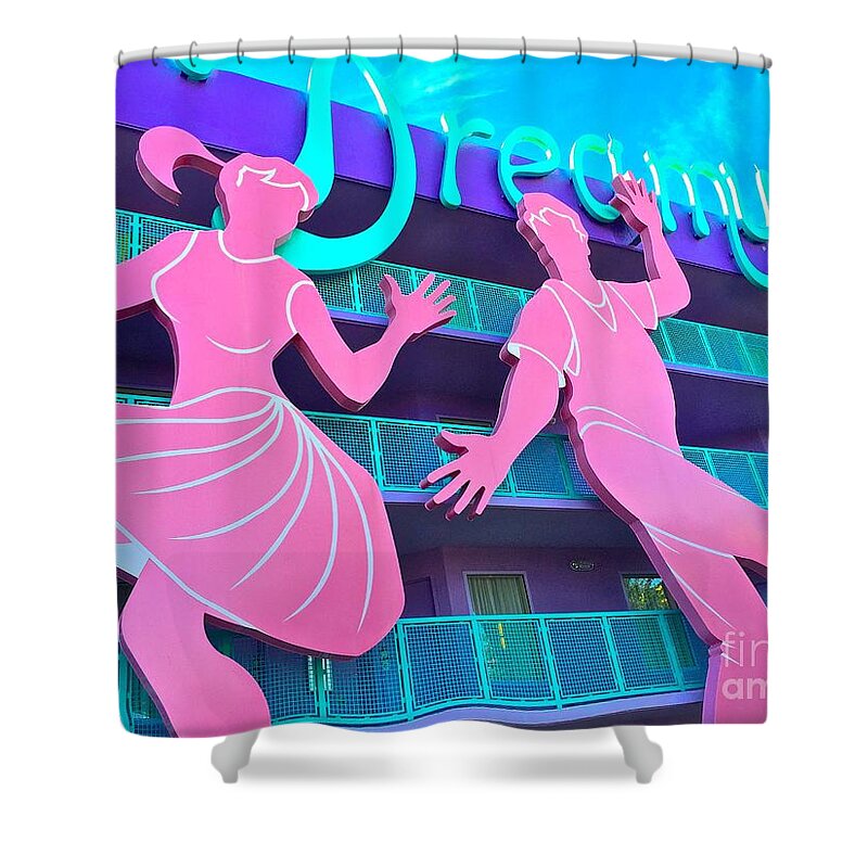Dance Shower Curtain featuring the photograph The Dream Team by Beth Saffer
