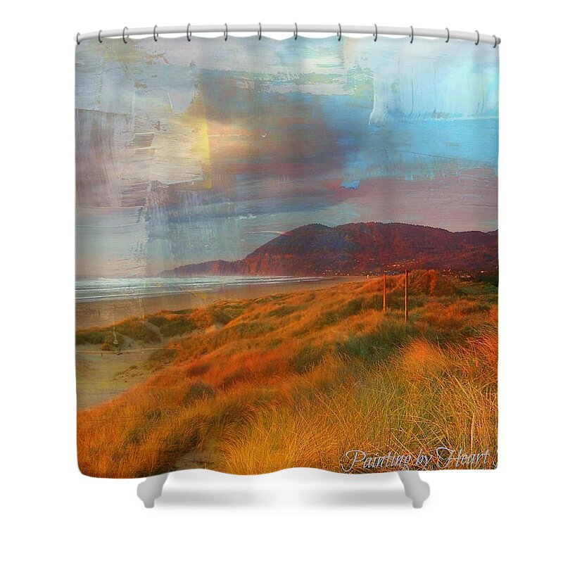 Nature Shower Curtain featuring the photograph The Elk Trail by Deahn Benware