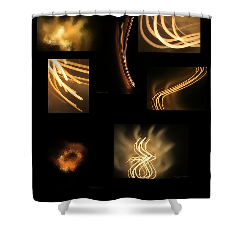 Energy Shower Curtain featuring the photograph The Gift of Light II by Joyce Dickens