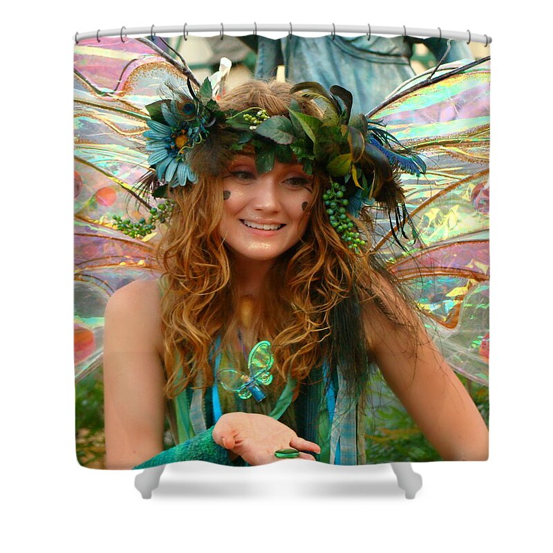 Fine Art Shower Curtain featuring the photograph The Gift by Rodney Lee Williams