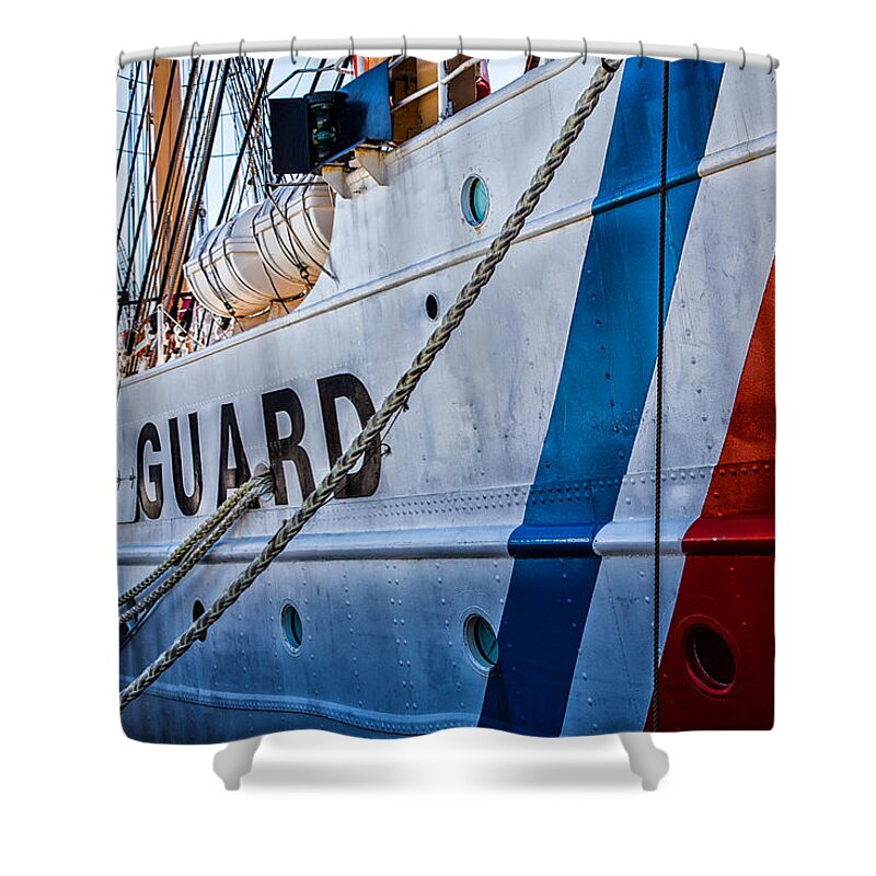 The Guard Shower Curtain featuring the photograph The Guard by Karol Livote