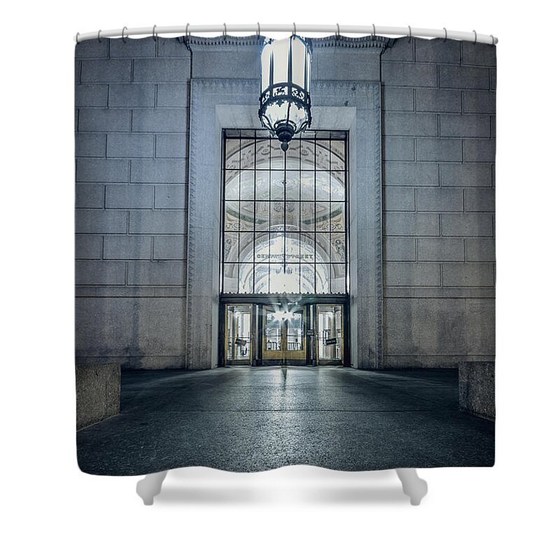 New York Shower Curtain featuring the photograph The House Of Next Tuesday by Evelina Kremsdorf