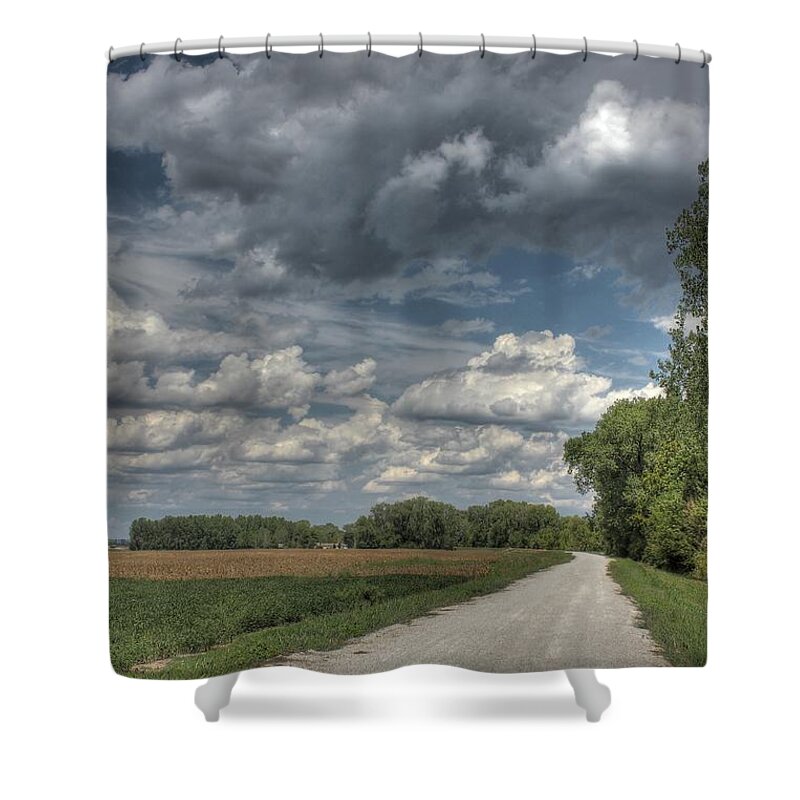 Katy Trail Shower Curtain featuring the photograph The Katy Trail by Jane Linders