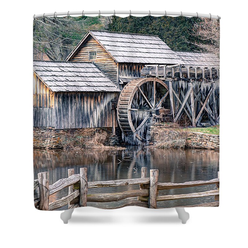 Mabry Mill Shower Curtains